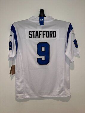 Matt Stafford #9 Los Angeles Rams Fearsome White 2026 Special Edition Jersey